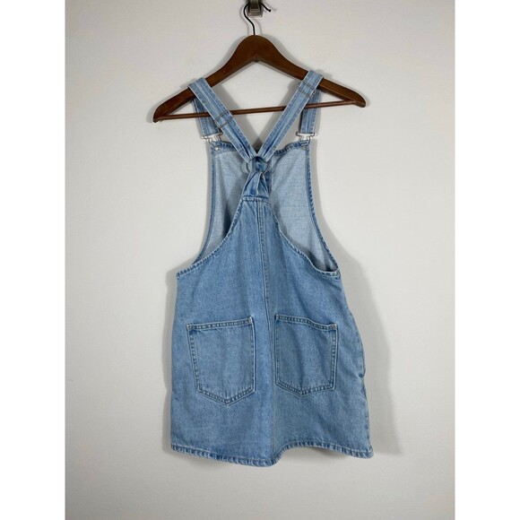 Forever 21 Women’s Denim Overall Dress Blue Size Small - Picture 2 of 7